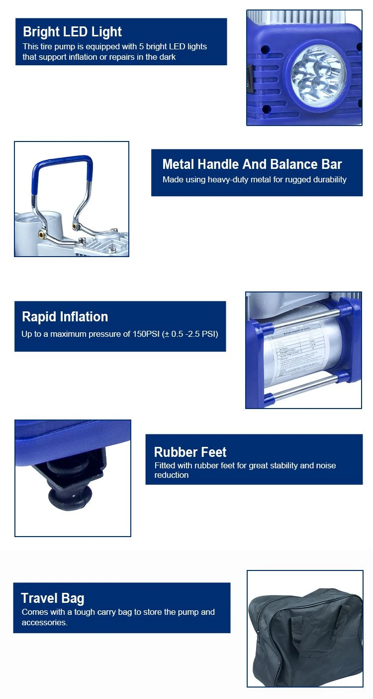Portable small car - mounted air pump (31)