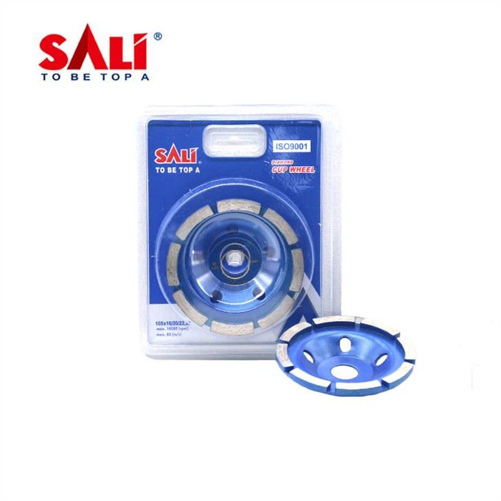 Single Row Diamond Grinding Cup Wheel for Concrete Granite Marble Masonry Brick Fits 78 Inch Arbor-3