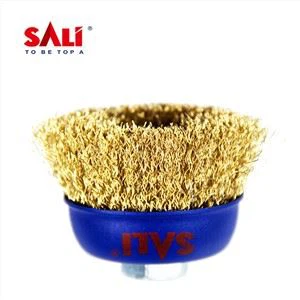 Priemyselná krimpovacia kruhová drôtená kefa